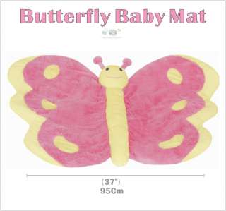 Bestever Butterfly Baby Mat Cuddle Rug Cushion  