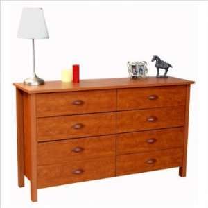  8 Drawer low boy Beadboard Chest Nouvelle in Cherry by 