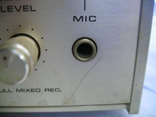 Nikko TRM 600 Vintage Stereo Pre Amp Amplifier  