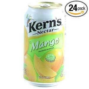 Kerns Mango Nectar, 11.5000 Ounces (Pack Of 24)  Grocery 