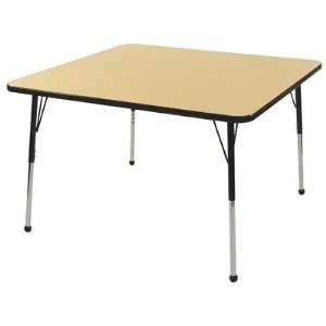   ELR 14117 48 Square Adjustable Activity Table in Maple Toys & Games