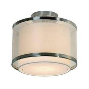  By Trend Lighting Lux Collection Brushed Nickel Finish 