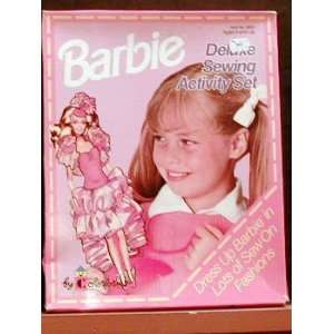  Barbie Delux Sewing Activity Set 1991 Toys & Games