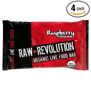 Raw Revolution Bar, Chocolate Raspberry Gluten Free Dairy Free, 2.2 
