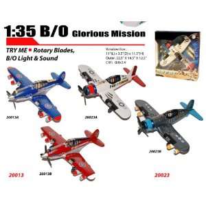   Ray 1/55 Battery Operated Light & Sound Fighter Planes Toys & Games