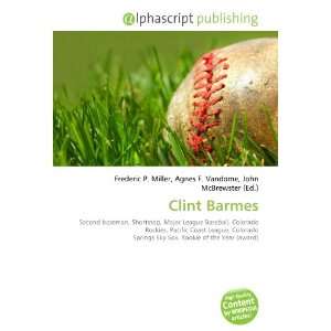  Clint Barmes (9786133746282) Books