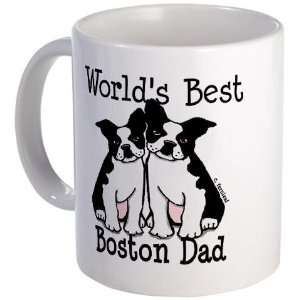  Worlds Best Boston Dad Funny Mug by  Kitchen 