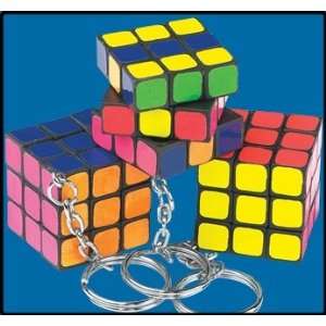  12 magic rubix cube keychain puzzles Toys & Games
