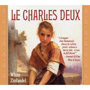  Wine Disguise Humor Label Covers   Le Charles Deux   White 