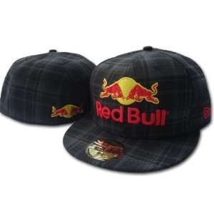  Brand New 59 Fifty New Era Red Bull Hat Size 7 3/4 With 