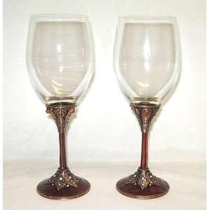  Burgundy Wine Glass, Set of 2