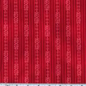   Collection Stripe Red Fabric By The Yard Arts, Crafts & Sewing