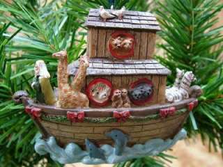 New Noahs Ark Boat Animals Christmas Tree Ornament  