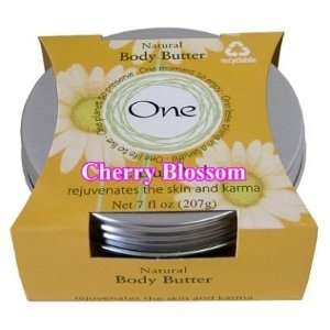  One Body Butter Cherry Blossom 7oz. (3 Pack) Beauty