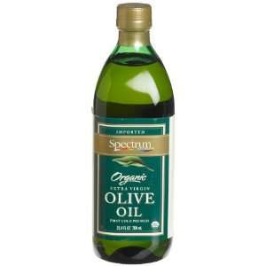 Spectrum Organic Extra Virgin Olive Oil 25.4 oz  Grocery 