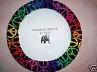 STEERING WHEEL COVER PEACE SIGN PINK GREEN YELLOW BLUE