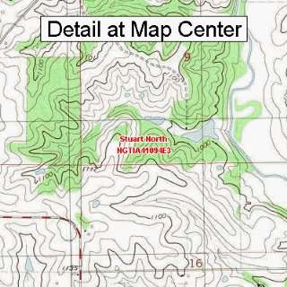   Map   Stuart North, Iowa (Folded/Waterproof)