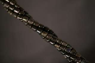   strung genuine, solid, drilled Australian Black Opal stones
