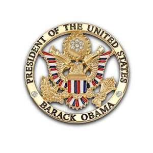  ANN HAND HIGH end barack obama inaugural bling pin union 