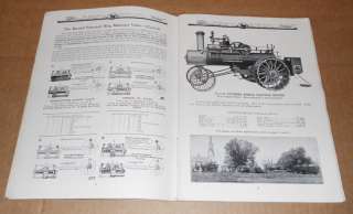   Steam Engine, Gas Tractor, Threshing Machine catalog book  