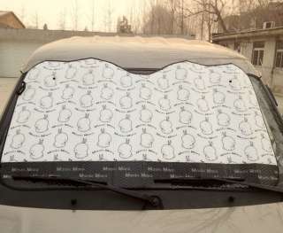 Car windshield sunshade sun visor White Rabbit NEW Mashi 130 * 70cm 