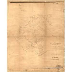  Civil War Map Reconnaissance of the battle field at Bull 