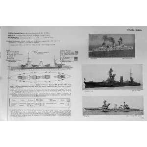 1953 54 Russia Battle Ships Sevastopol Gangut Molotov  