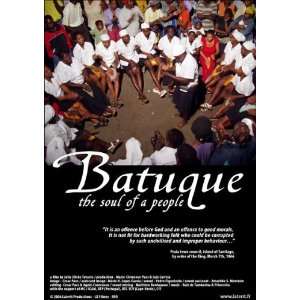  Batuque, lâme dun peuple   Movie Poster   27 x 40