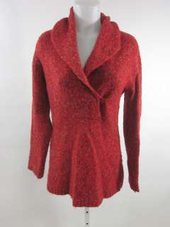 AVALIN Red Long Sleeve Tunic Sweater Sz S  