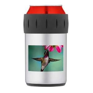  Thermos Can Cooler Koozie Male Calliope Hummingbird 