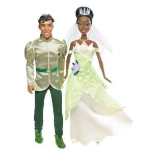   Princess and Prince Tiana and Prince Naveen Doll Set Toys & Games
