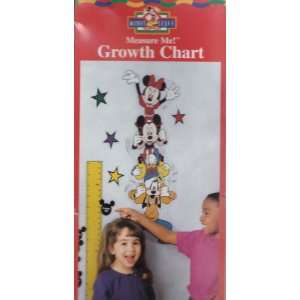  Mickeys Stuff Measure Me Growth Chart Toys & Games