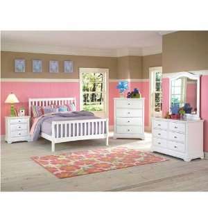  Bayfront Twin Sleigh Bed bright White Baby