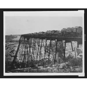   Special,Pecos river,Langtry,TX,1922,railroad