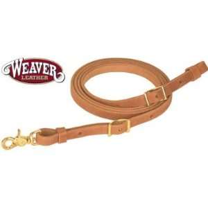    Weaver Harness Leather Flat Roper Reins .5