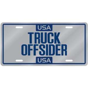  New  Usa Truck Offsider  License Plate Occupations