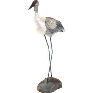  Egret Water Bird Sculpture Accent