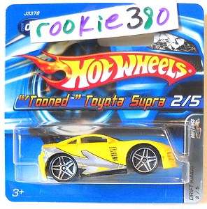 2006 Hot Wheels #52 DRIFT KINGS 2/5 TOONED TOYOTA SUPRA  METALLIC 