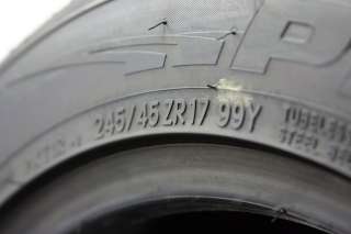 NEW 245/45/ZR17 99Y Toyo Proxes T1R Tire #245900  