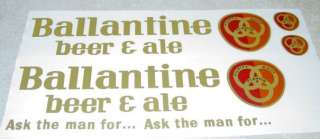 Structo Ballantine Beer Semi Sticker Set ST 068  