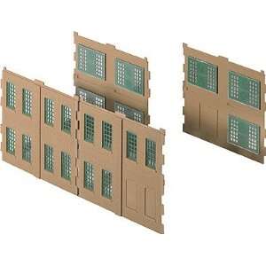   HO Scale Cornerstone Modulars   Large Walls & Windows Toys & Games