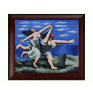  Oil Painting   Picasso Paintings Two Women Running on the Beach 