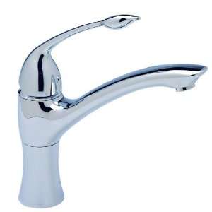  Bar Cast Spout Faucet with Lever Handle in Kitchen 