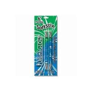    LED Softstix Tube   2 Color   4 Inch   Blue And Red Automotive