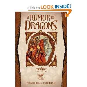  A Rumor of Dragons Margaret/ Hickman, Tracy Weis Books