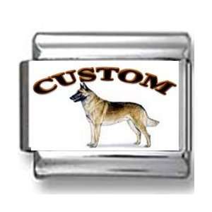 Belgian Malinois Dog Custom Photo Italian Charm