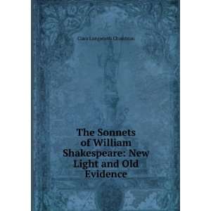    New Light and Old Evidence Clara Longworth Chambrun Books