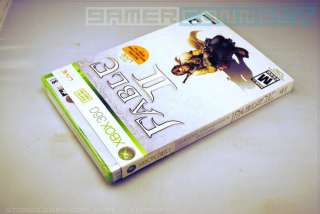 Fable II 2 Limited Edition w/ Armor Code for XBOX 360  