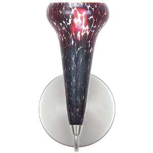LBL HW330RDSC2G40, Bellboy Reversible Glass Wall Sconce Lighting, 1 