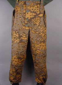 WW2 German Autumn Oakleaf A Camo Winter Trousers M  